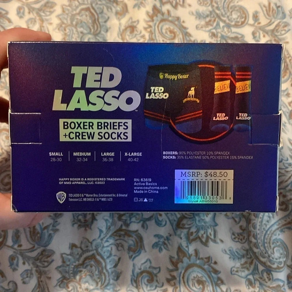 Ted Lasso Boxer Briefs & Crew Socks Set - Picture 4 of 4